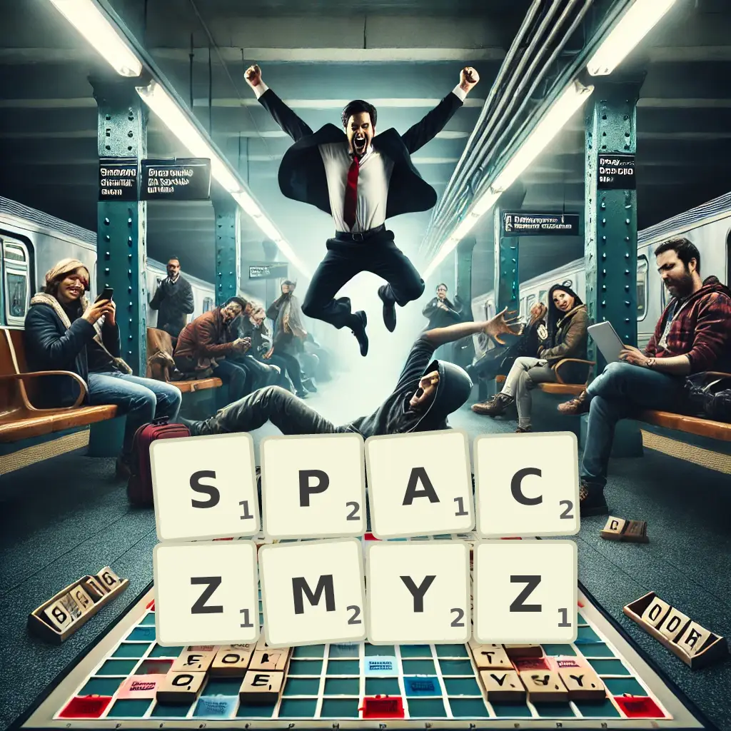 Słowa z liter SPACZMYŻ