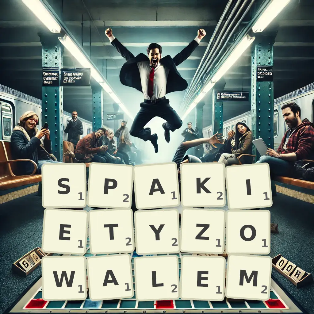 Słowa z liter SPAKIETYZOWAŁEM
