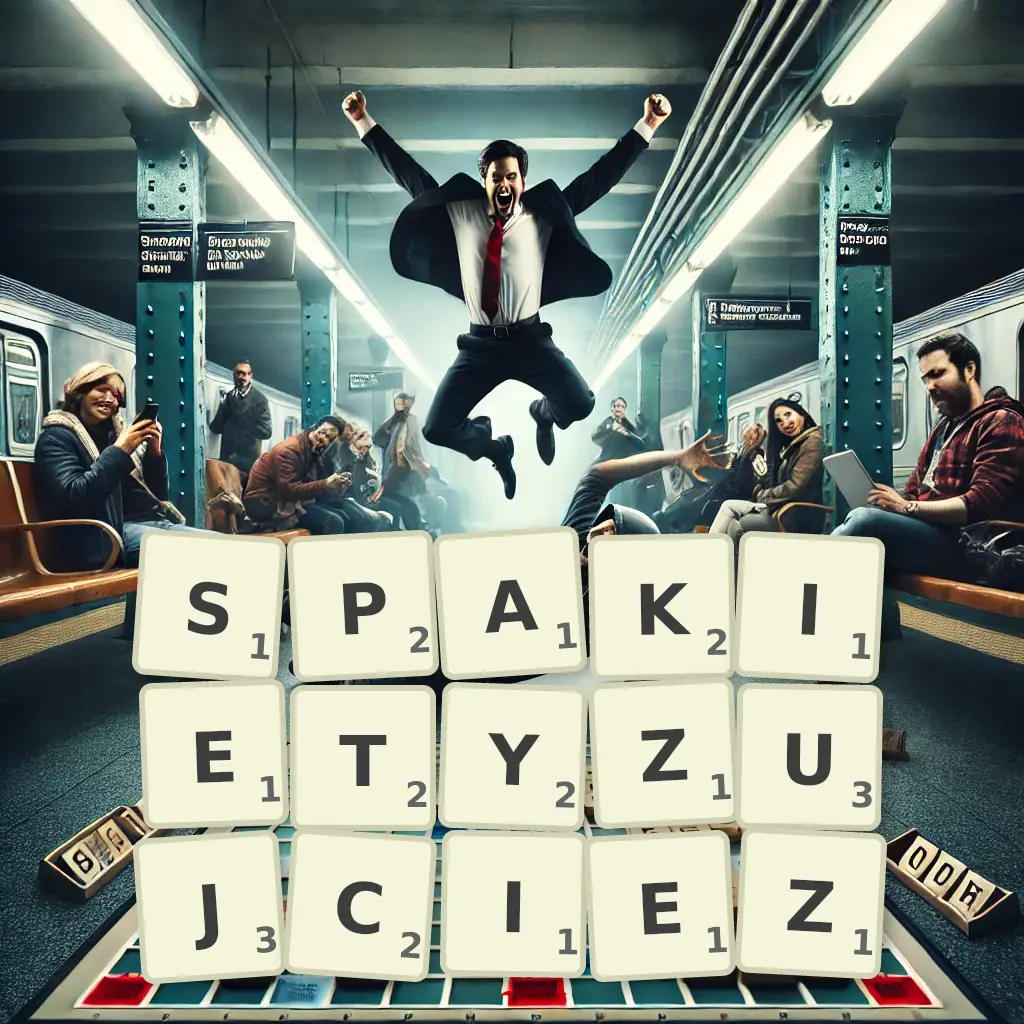 Słowa z liter SPAKIETYZUJCIEŻ