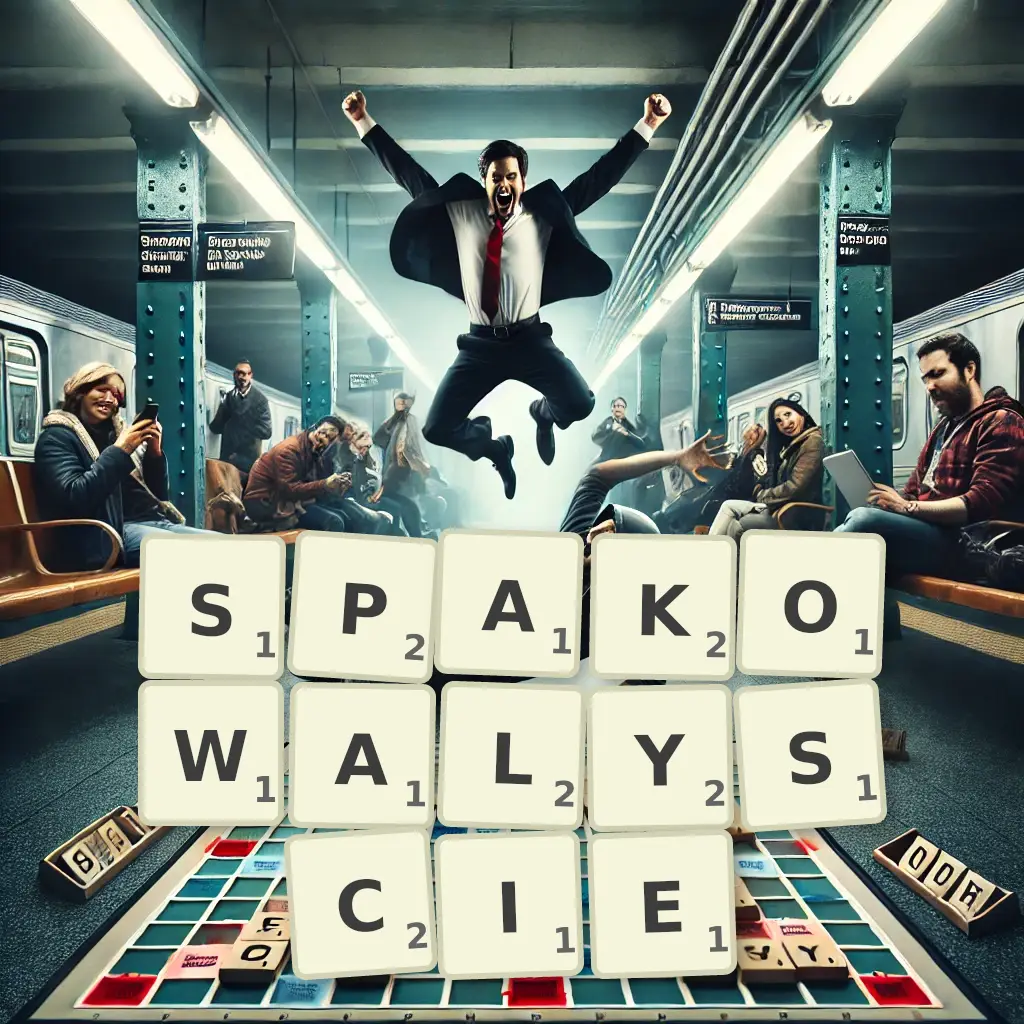 Słowa z liter SPAKOWAŁYŚCIE