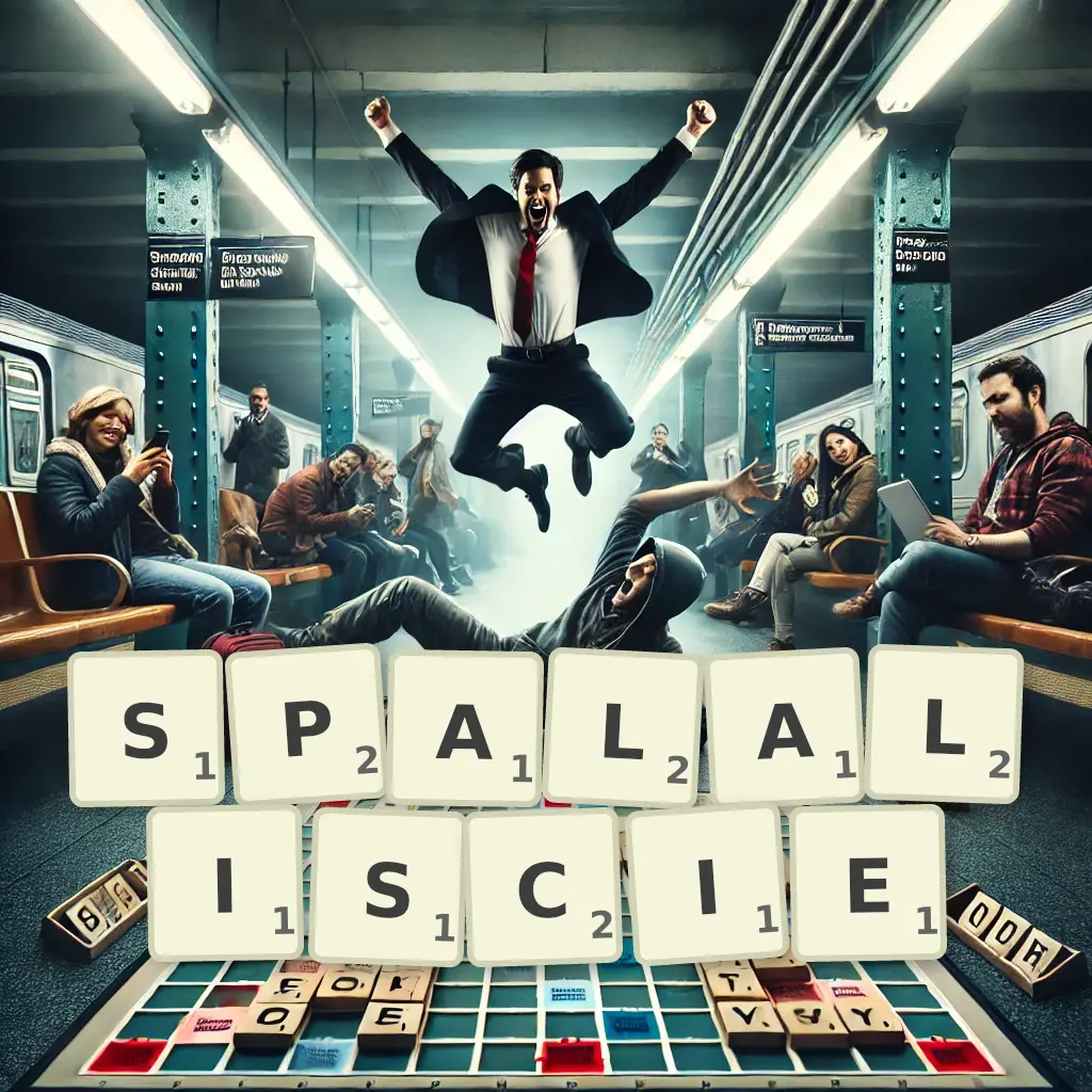 Słowa z liter SPALALIŚCIE
