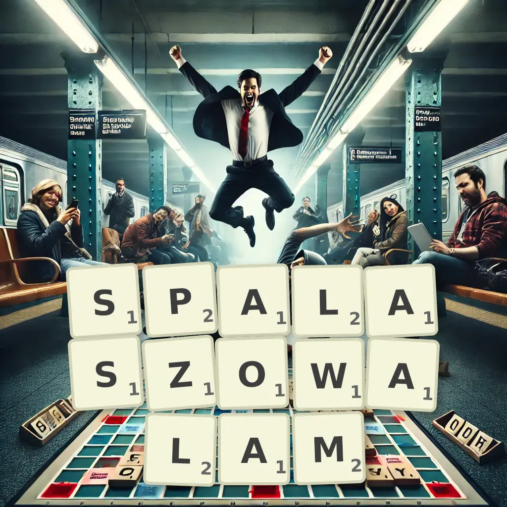 Słowa z liter SPAŁASZOWAŁAM