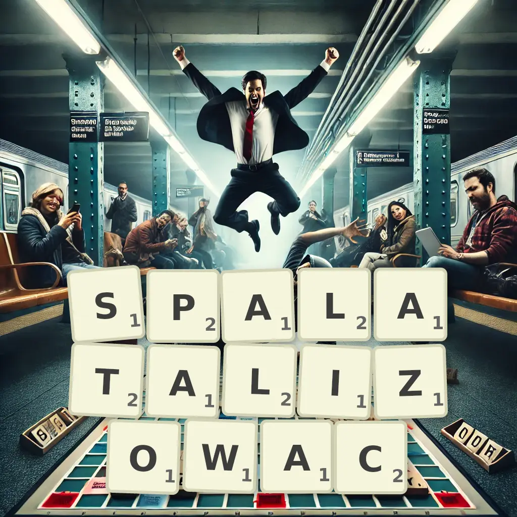 Słowa z liter SPALATALIZOWAĆ