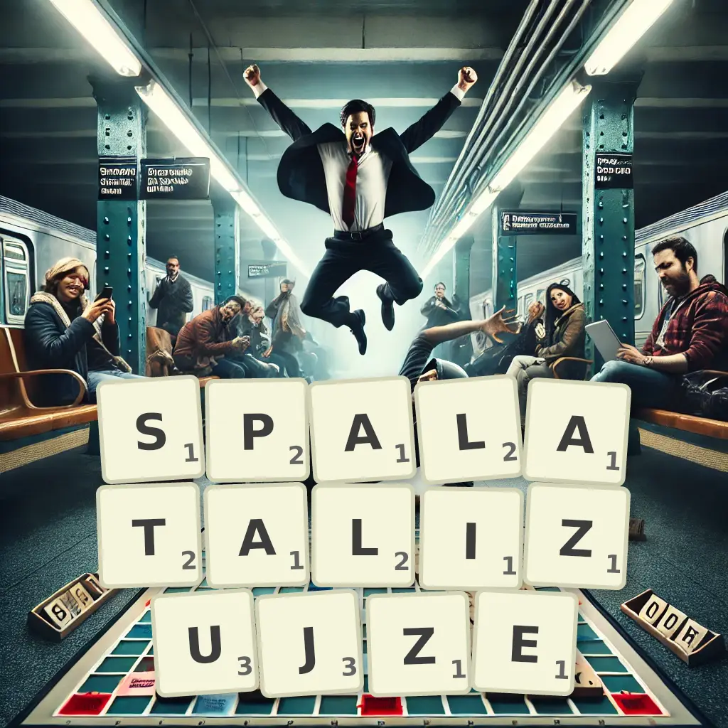 Słowa z liter SPALATALIZUJŻE