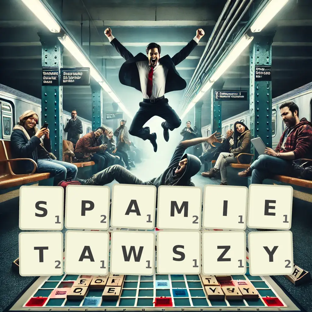 Słowa z liter SPAMIĘTAWSZY