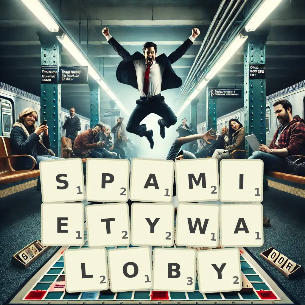 Słowa z liter SPAMIĘTYWAŁOBY