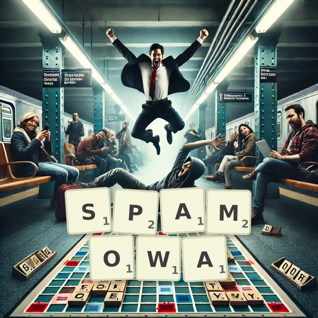 Słowa z liter SPAMOWA