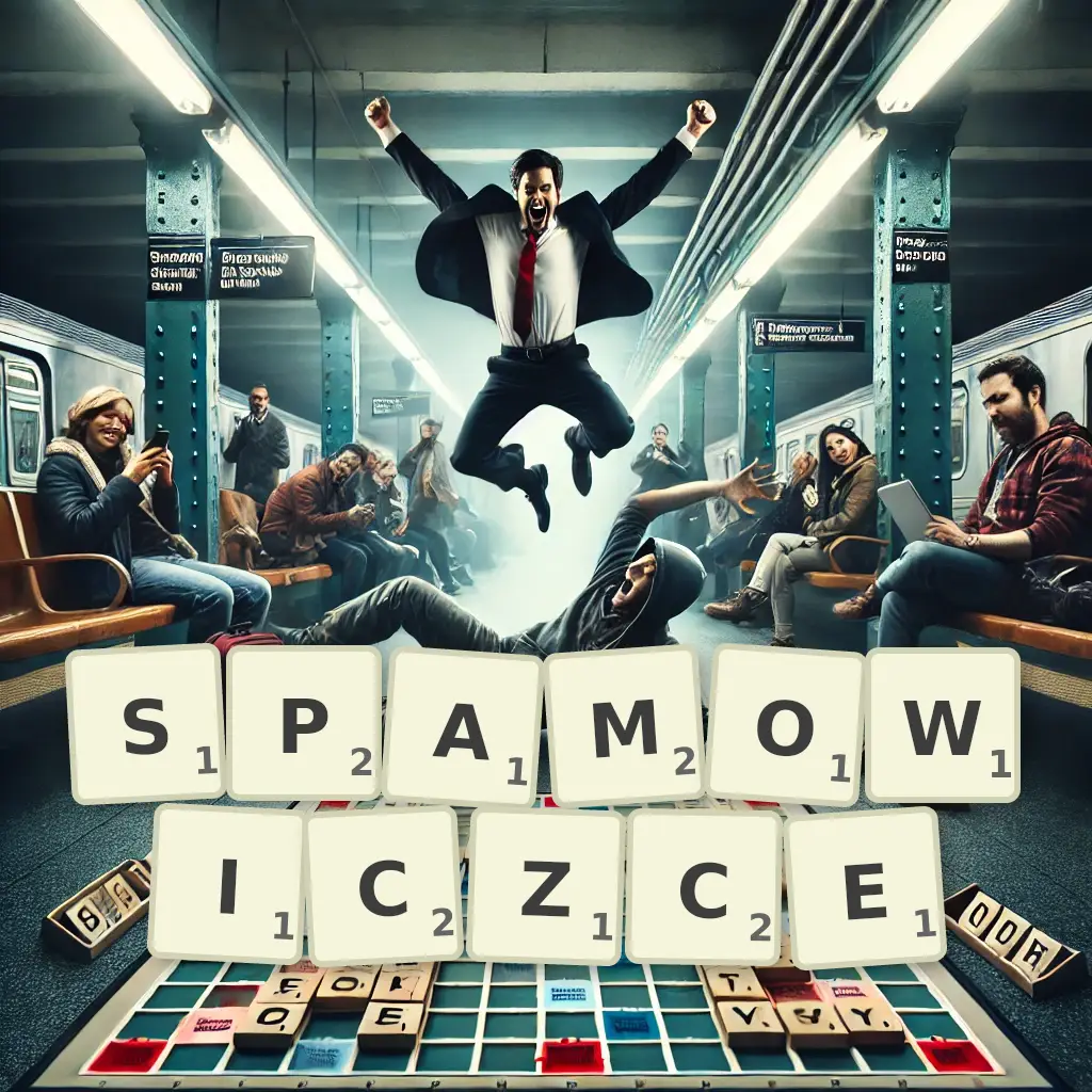 Słowa z liter SPAMOWICZCE