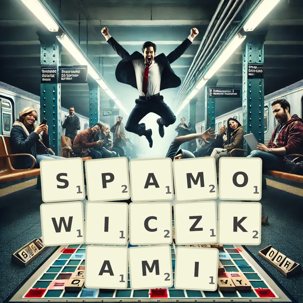Lista słów z liter SPAMOWICZKAMI Słowa z liter SPAMOWICZKAMI