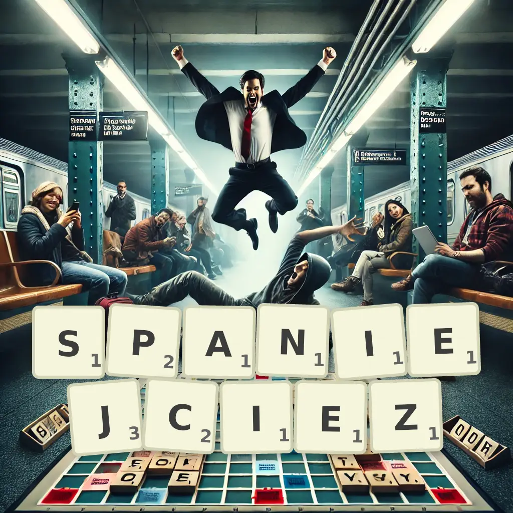 Słowa z liter SPANIEJCIEŻ