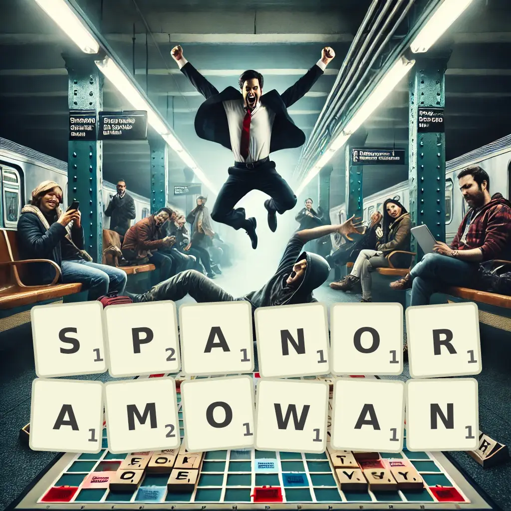 Słowa z liter SPANORAMOWAŃ