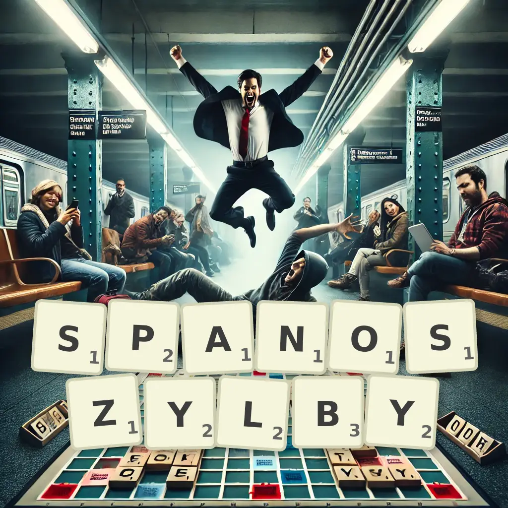Słowa z liter SPANOSZYŁBY