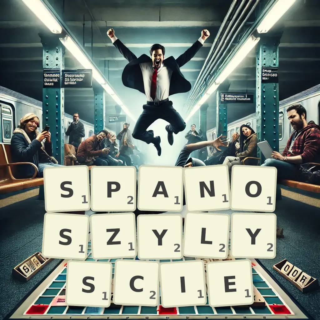 Słowa z liter SPANOSZYŁYŚCIE