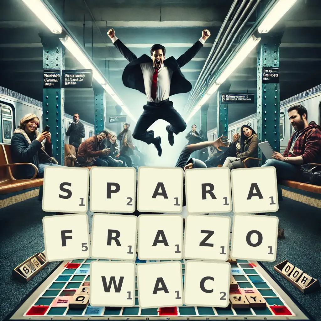 Słowa z liter SPARAFRAZOWAĆ