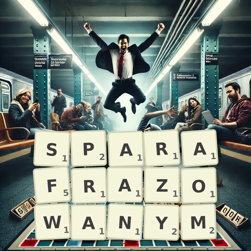 Słowa z liter SPARAFRAZOWANYM