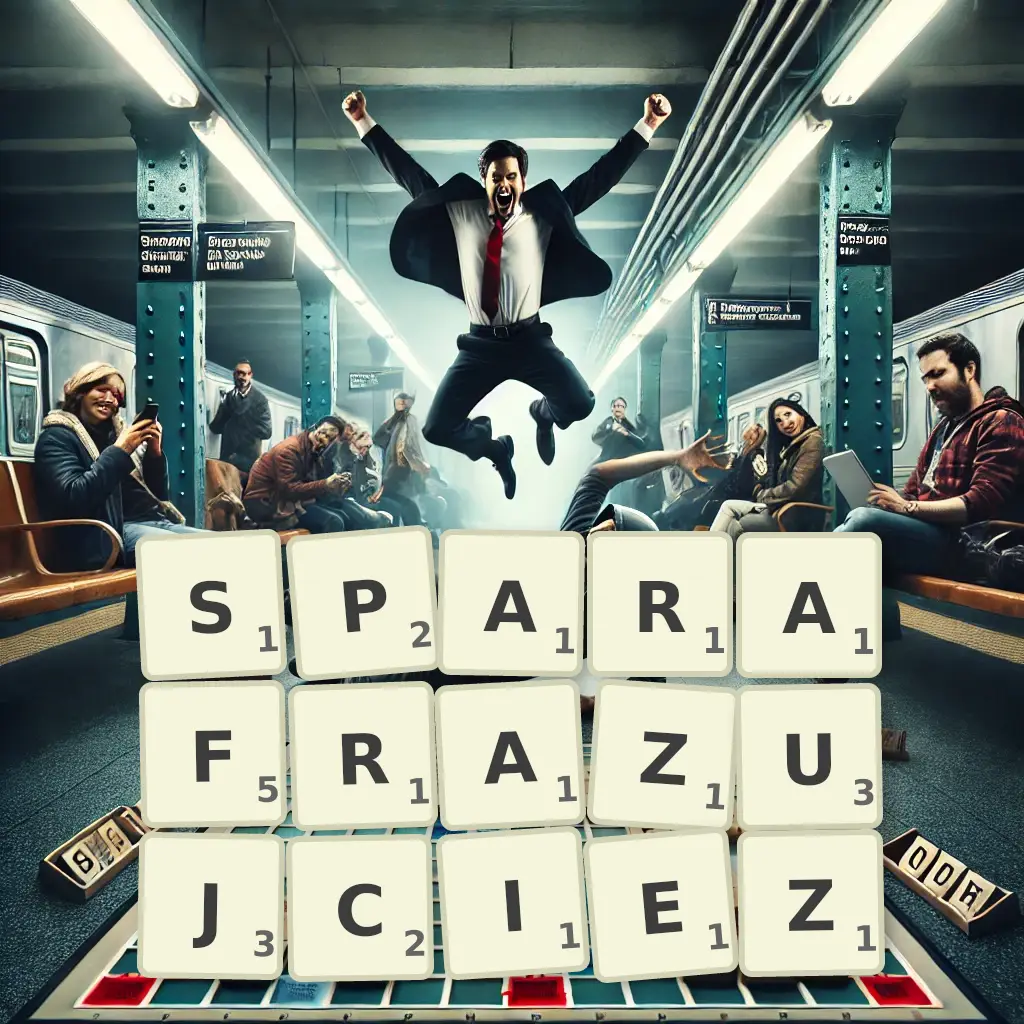 Słowa z liter SPARAFRAZUJCIEŻ