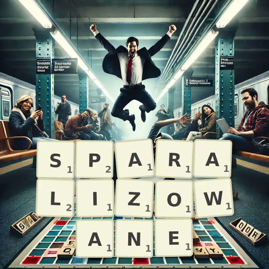 Słowa z liter SPARALIŻOWANE
