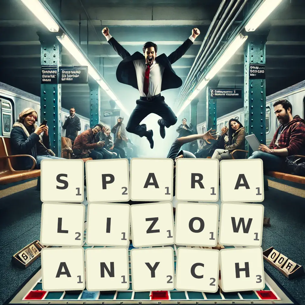 Słowa z liter SPARALIŻOWANYCH
