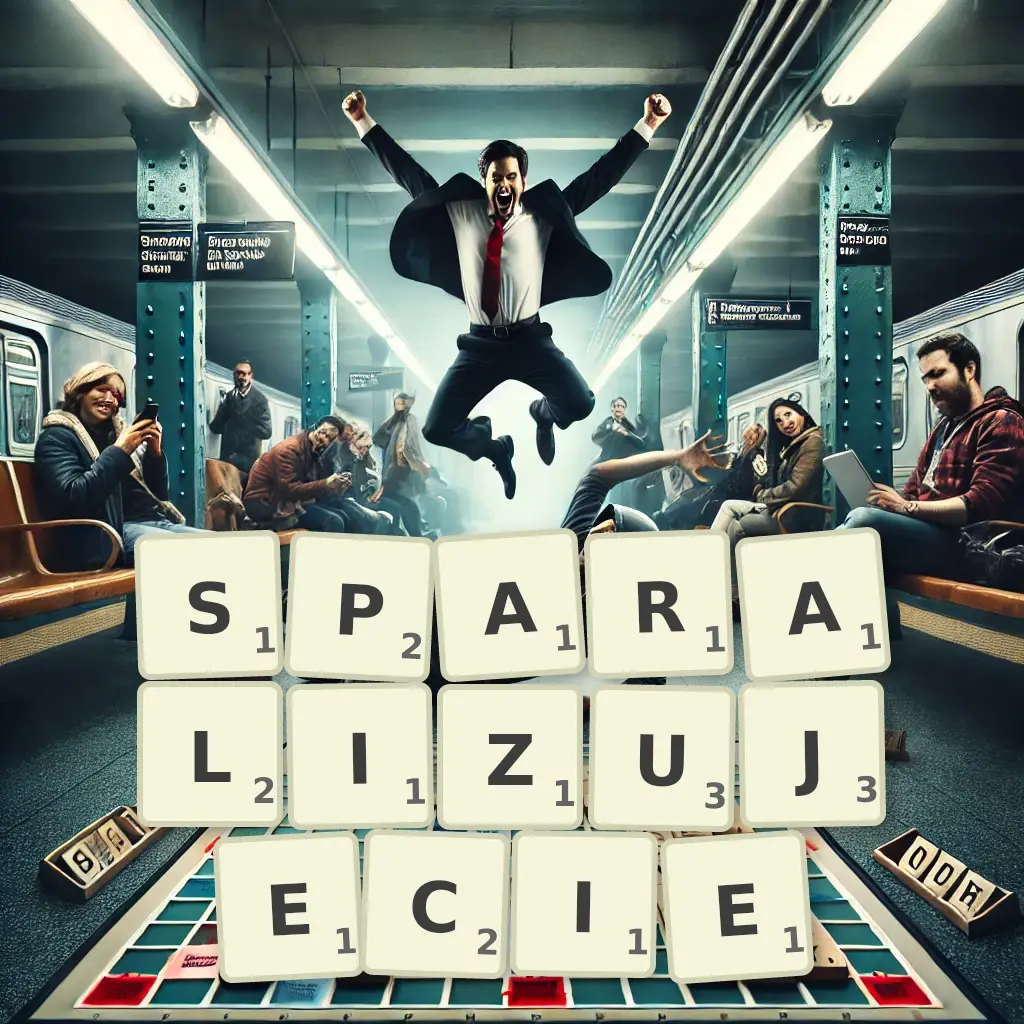 Słowa z liter SPARALIŻUJECIE