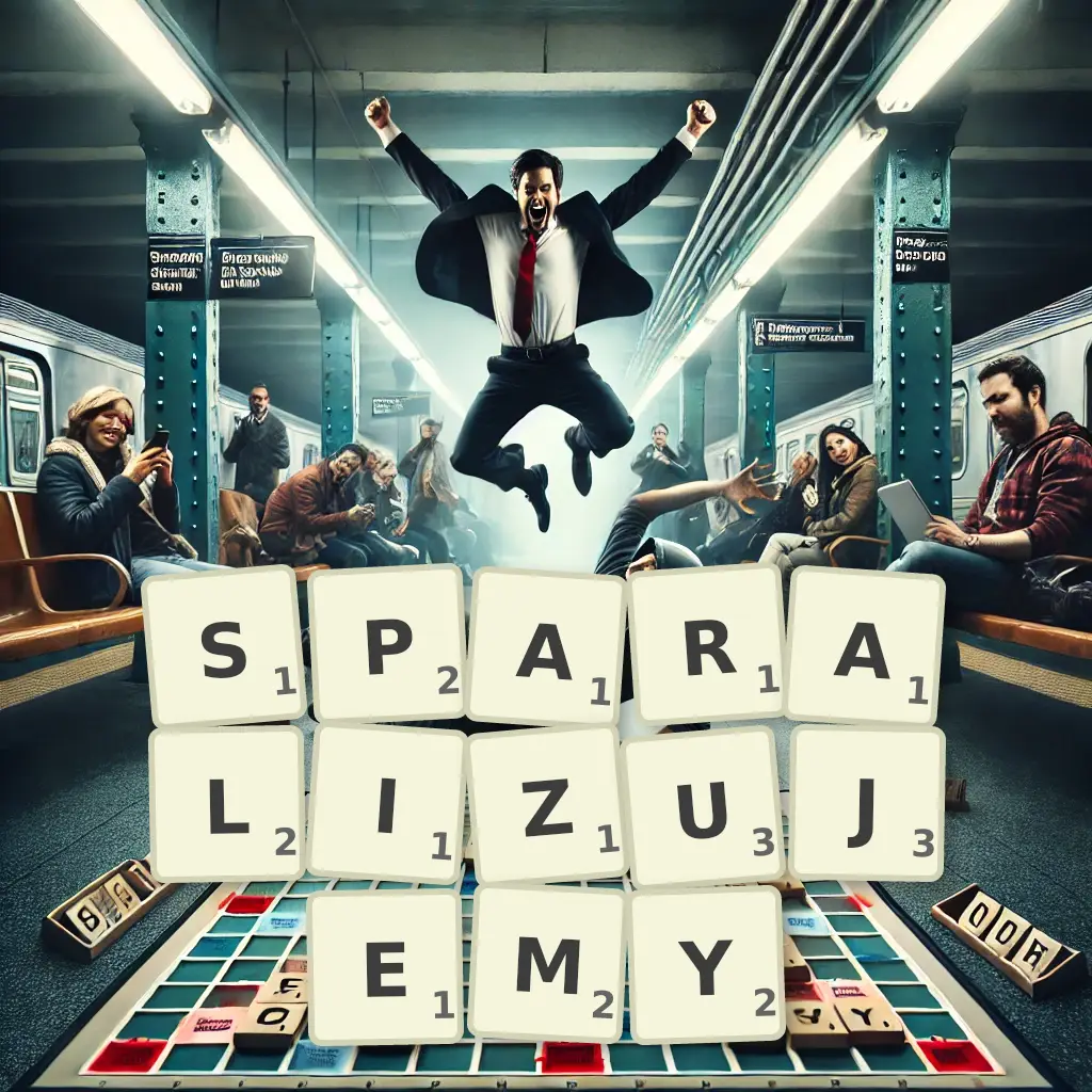 Słowa z liter SPARALIŻUJEMY