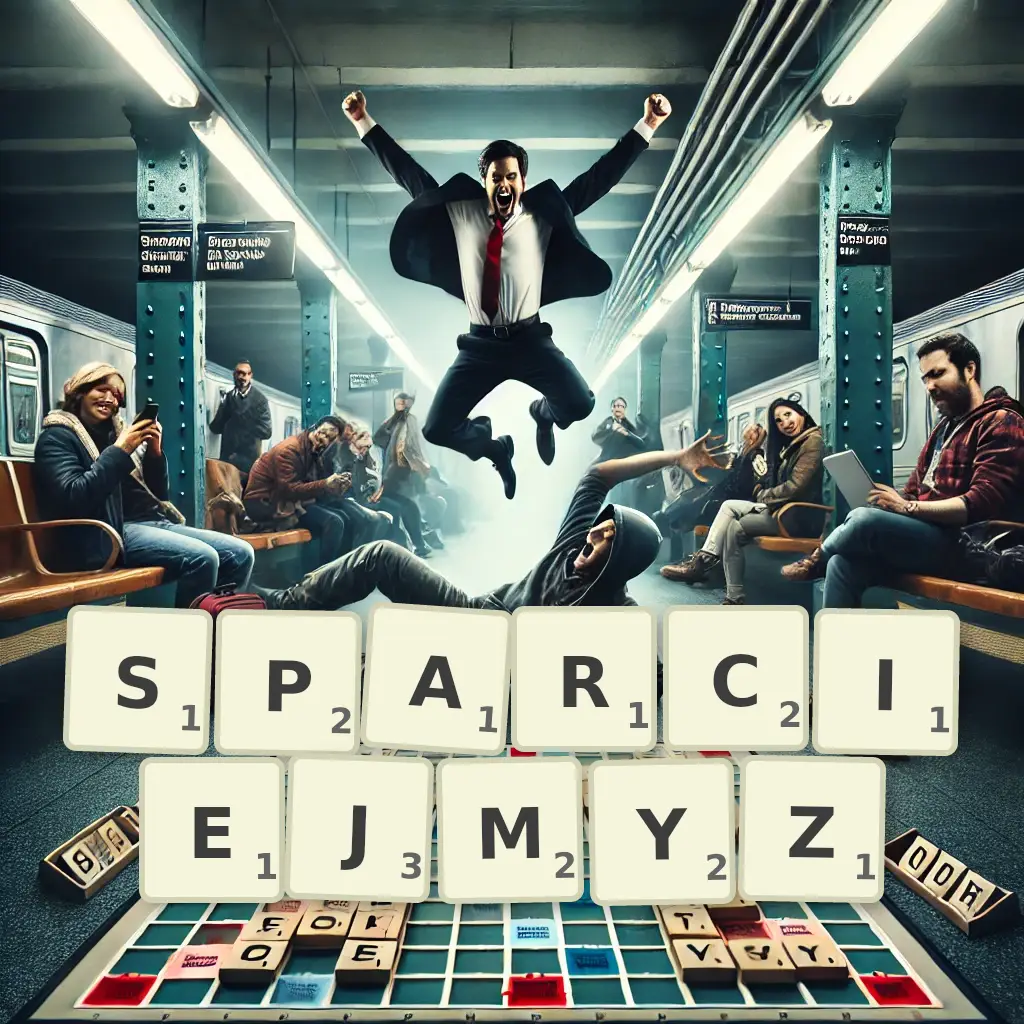 Słowa z liter SPARCIEJMYŻ