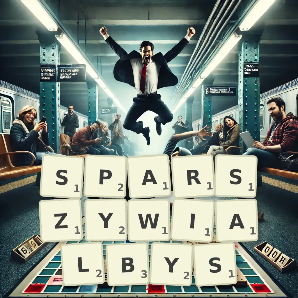 Słowa z liter SPARSZYWIAŁBYŚ