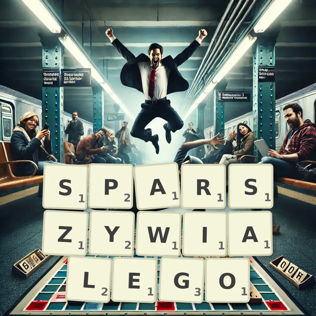 Słowa z liter SPARSZYWIAŁEGO