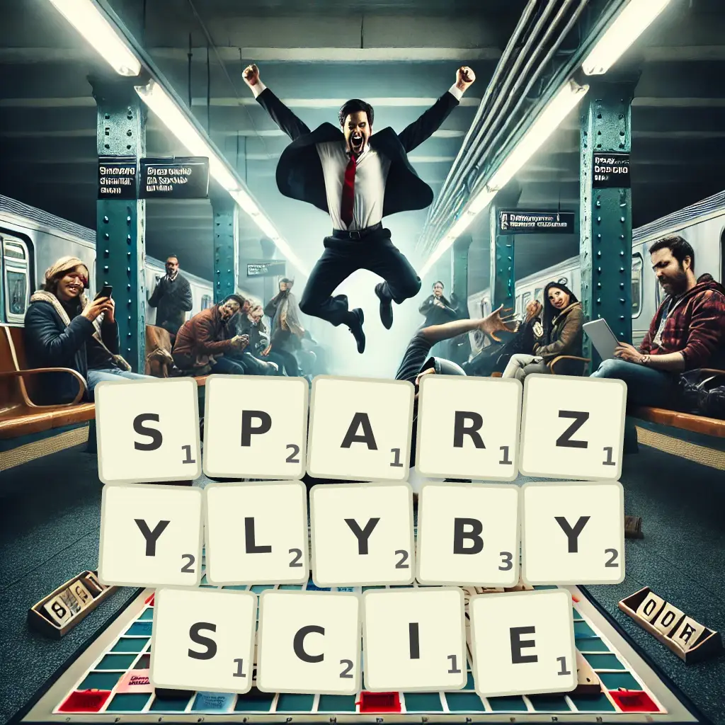 Słowa z liter SPARZYŁYBYŚCIE
