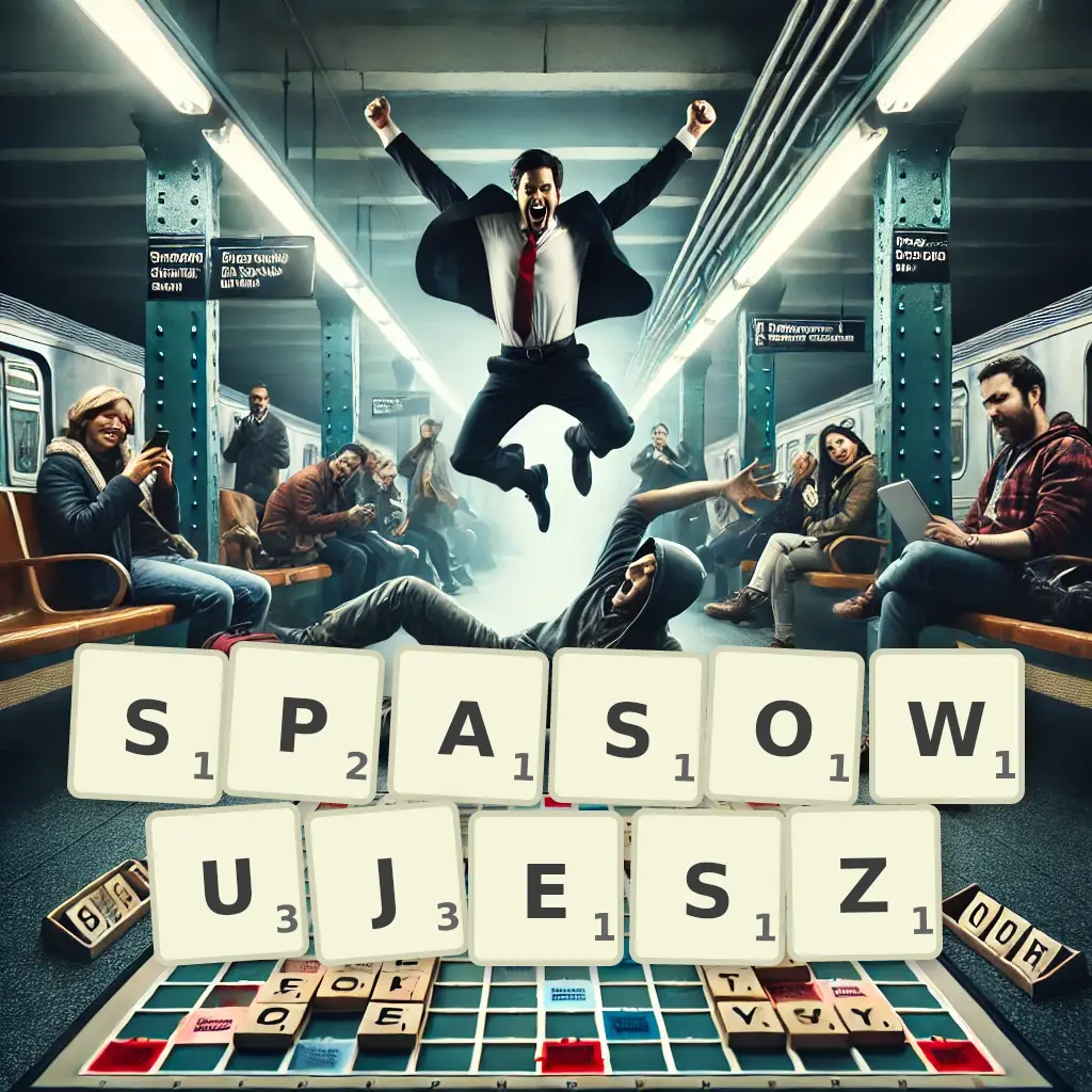 Słowa z liter SPASOWUJESZ