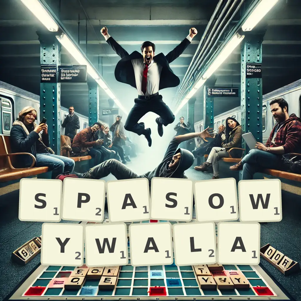 Słowa z liter SPASOWYWAŁA