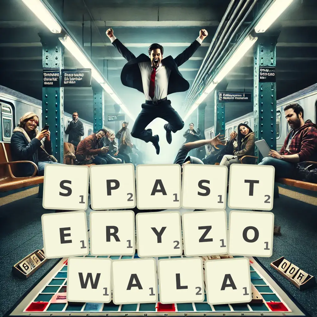 Słowa z liter SPASTERYZOWAŁA