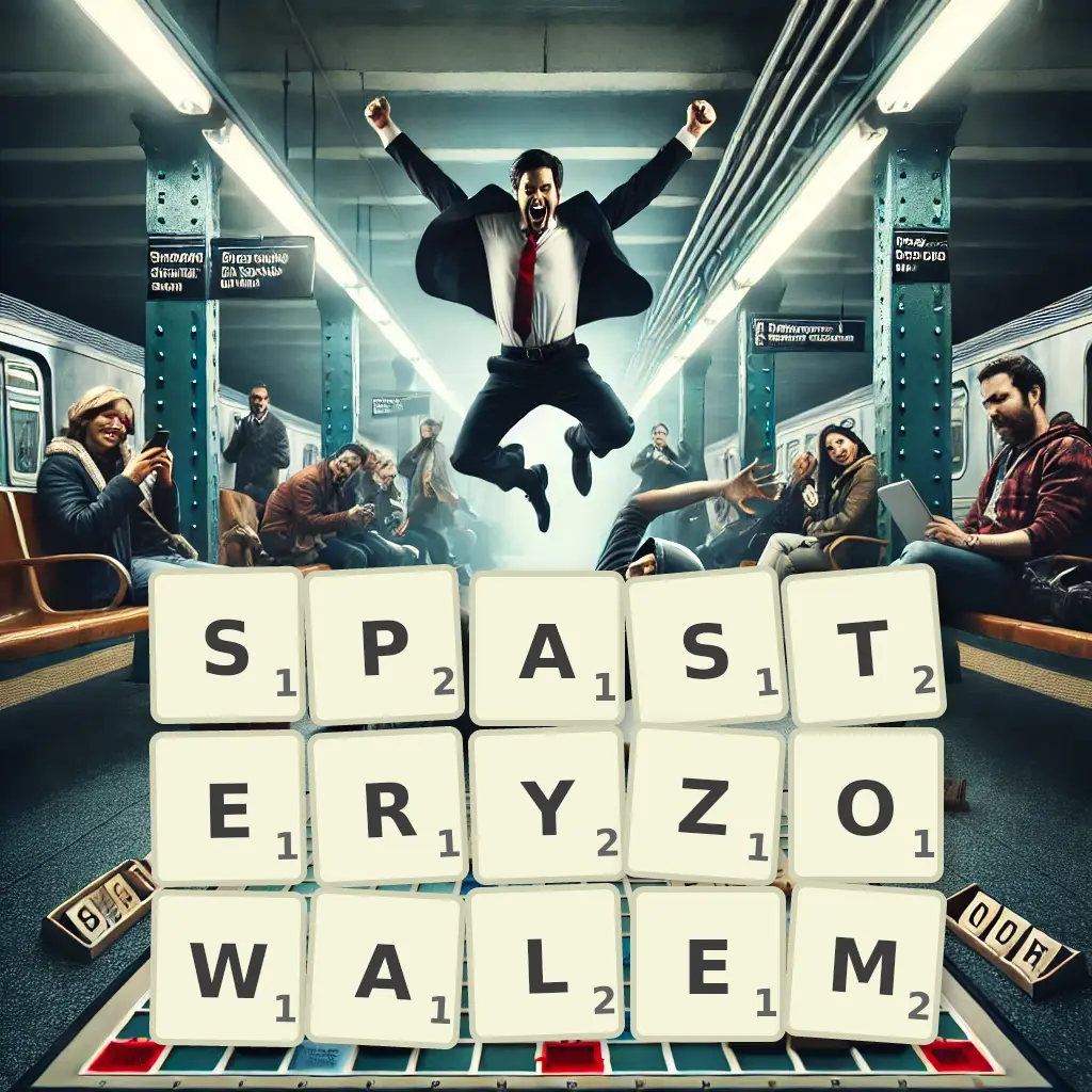 Słowa z liter SPASTERYZOWAŁEM