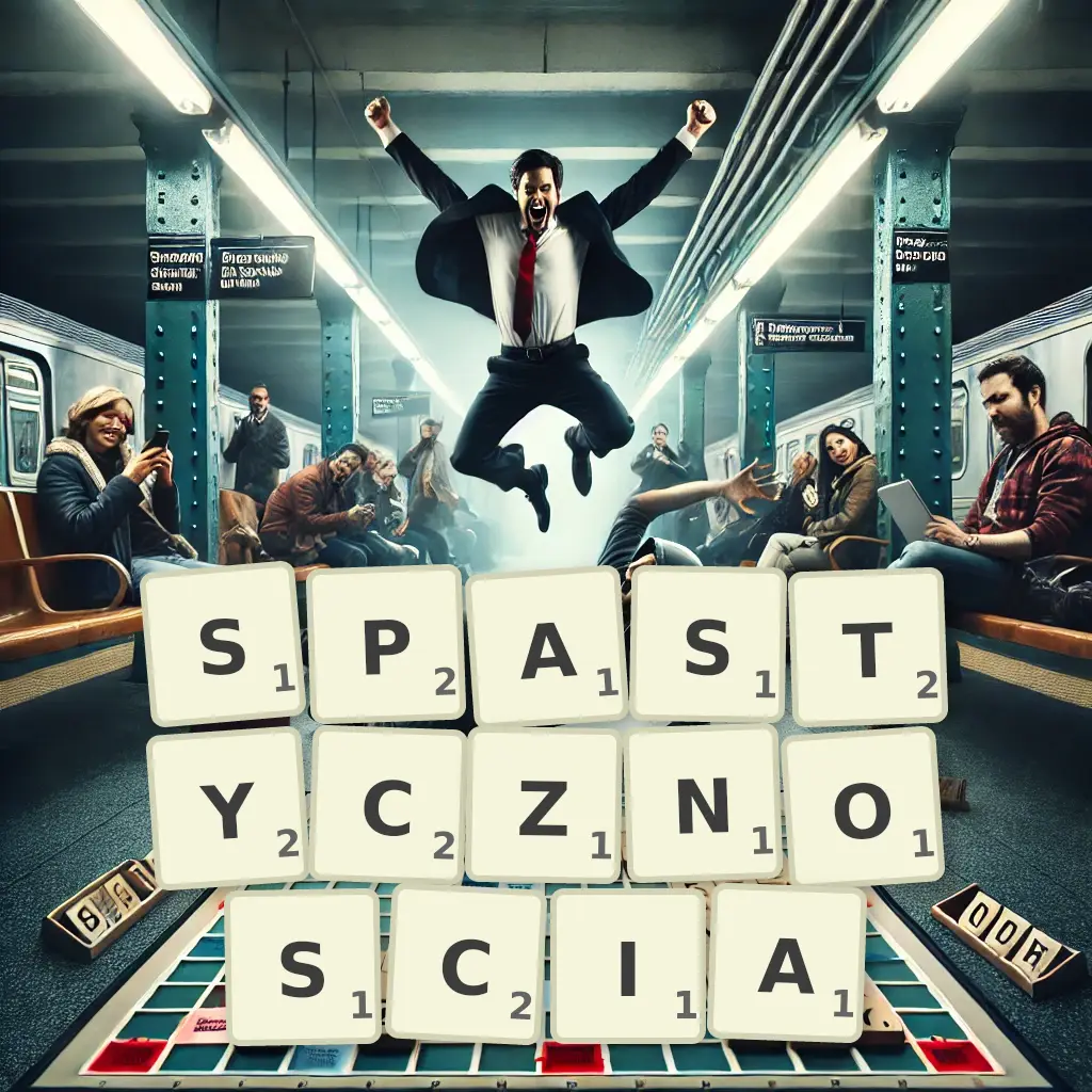 Słowa z liter SPASTYCZNOŚCIĄ