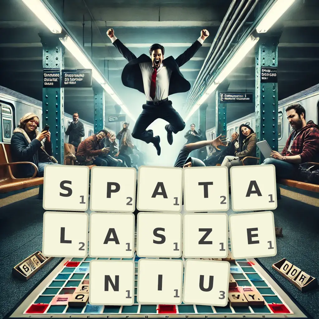 Słowa z liter SPATAŁASZENIU