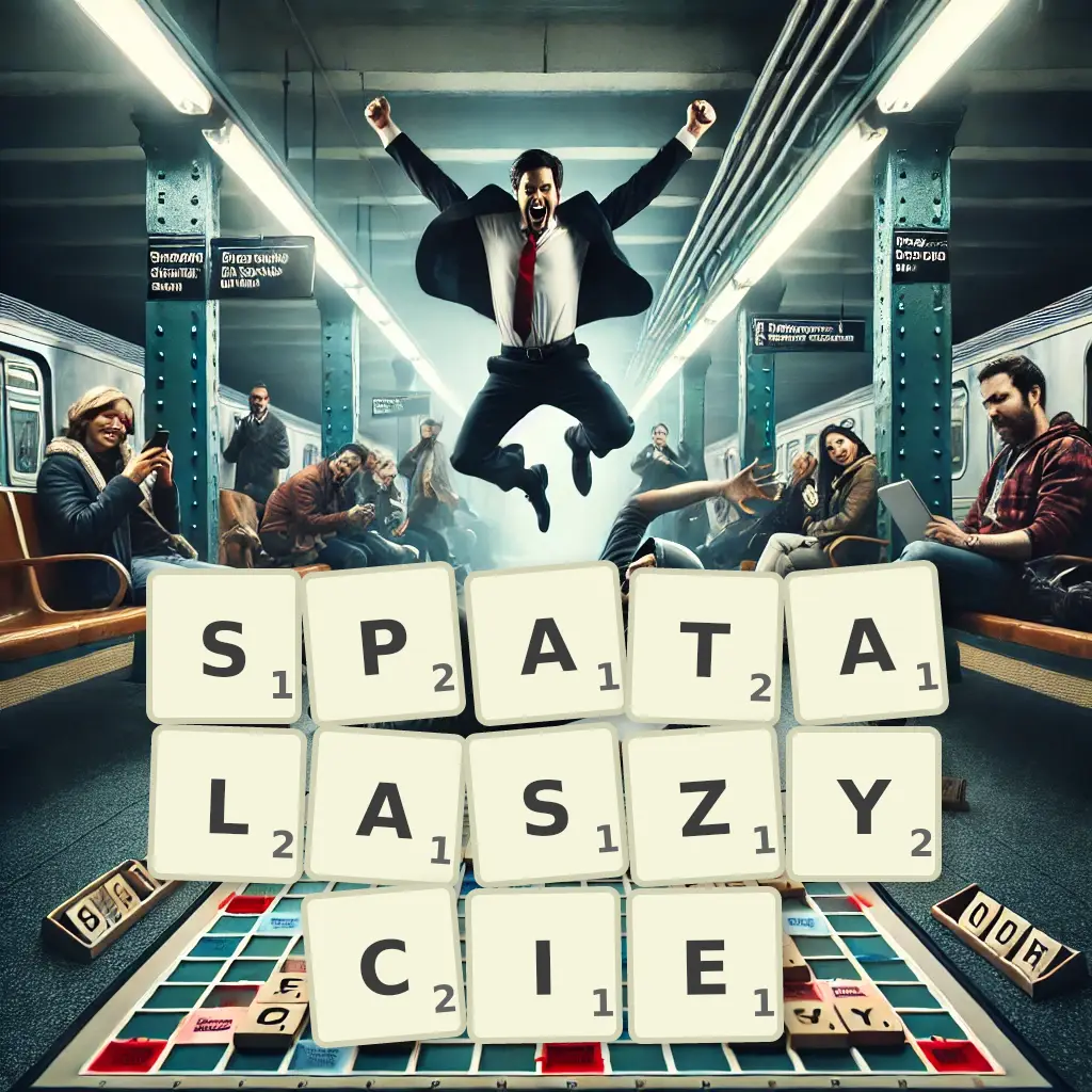 Słowa z liter SPATAŁASZYCIE