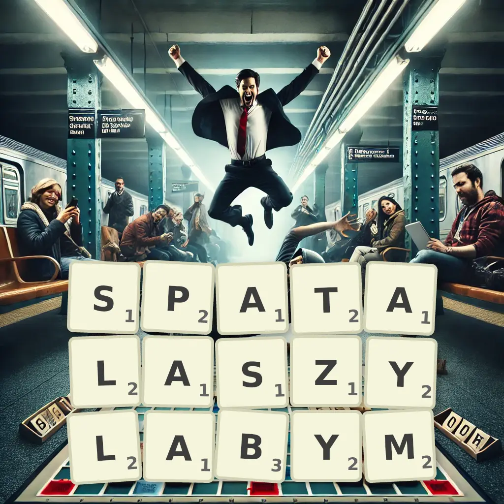 Słowa z liter SPATAŁASZYŁABYM