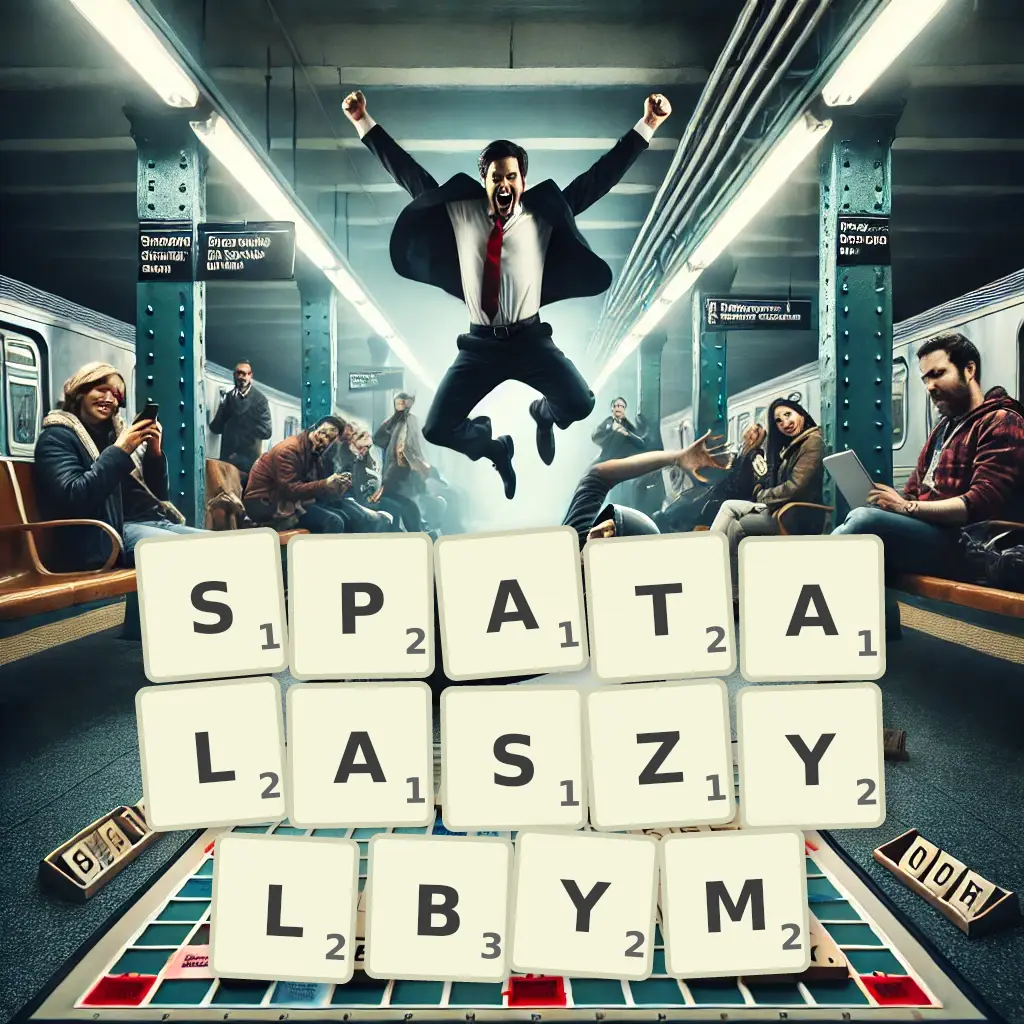Słowa z liter SPATAŁASZYŁBYM