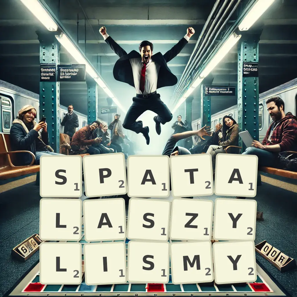 Słowa z liter SPATAŁASZYLIŚMY