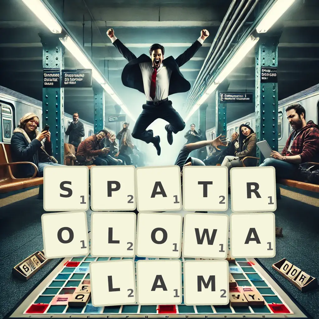 Słowa z liter SPATROLOWAŁAM