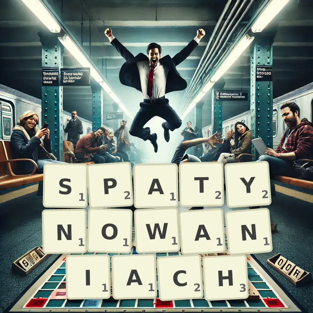 Słowa z liter SPATYNOWANIACH