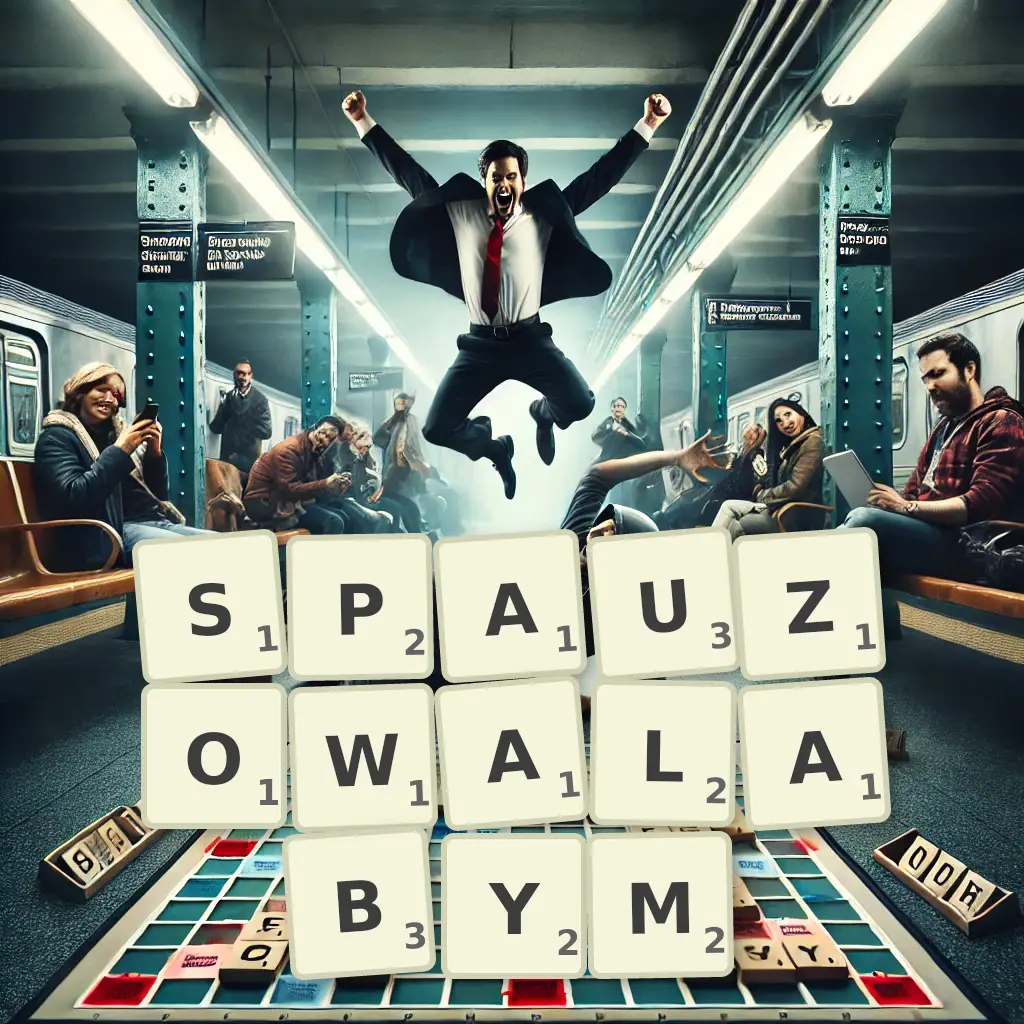Słowa z liter SPAUZOWAŁABYM