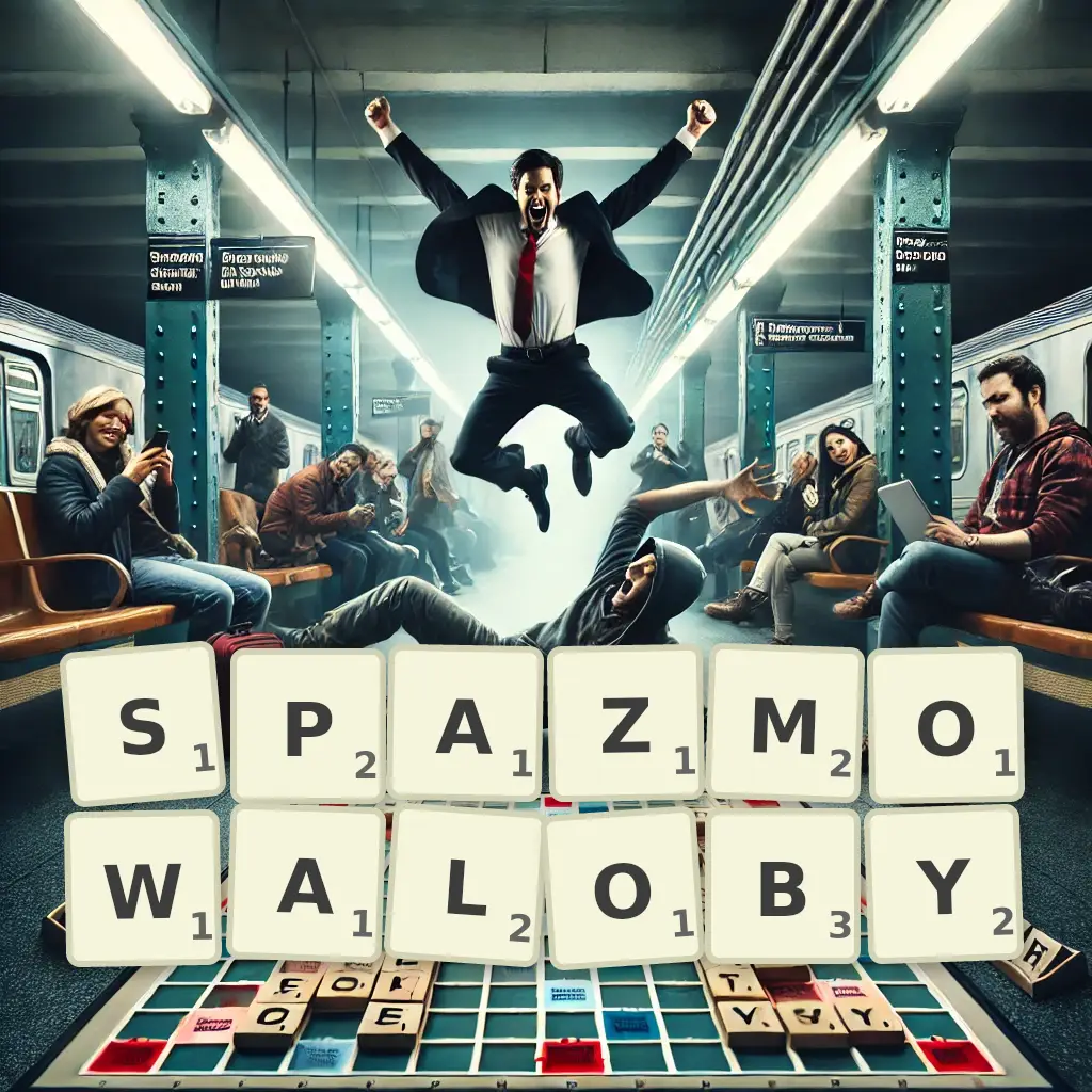 Słowa z liter SPAZMOWAŁOBY