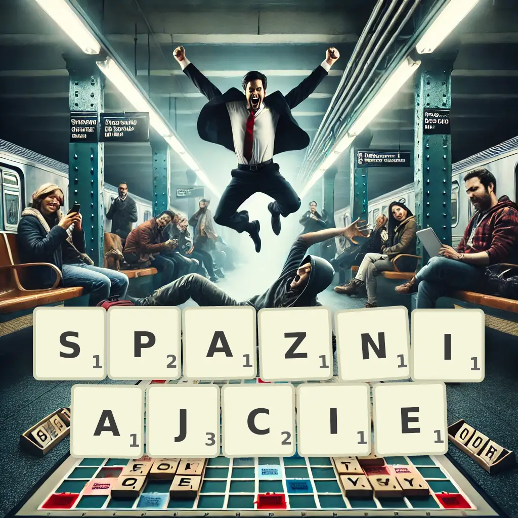 Słowa z liter SPAŹNIAJCIE