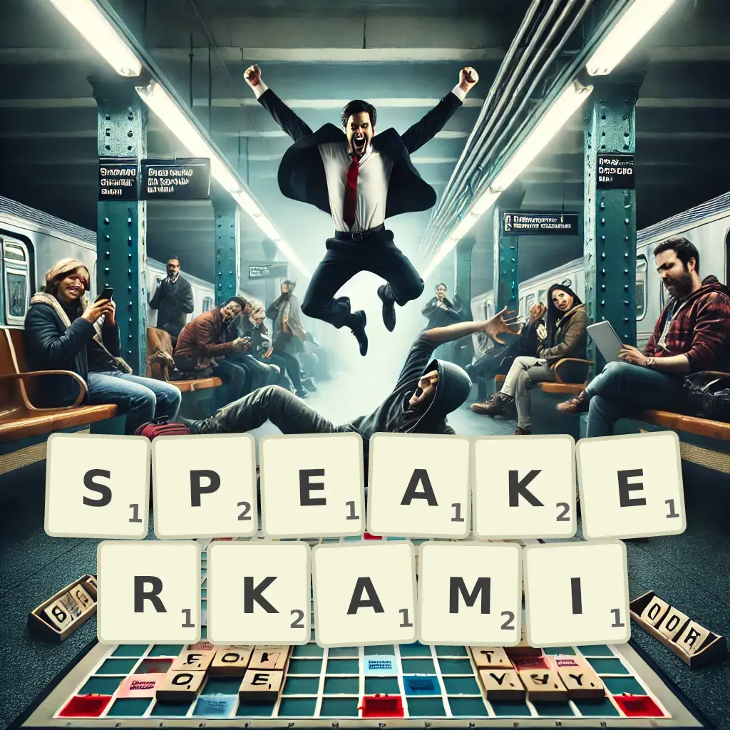 Słowa z liter SPEAKERKAMI