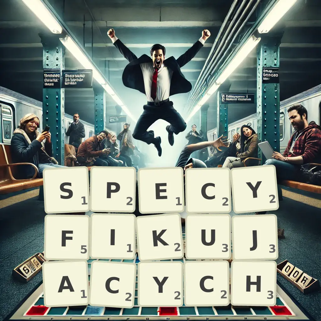 Słowa z liter SPECYFIKUJĄCYCH