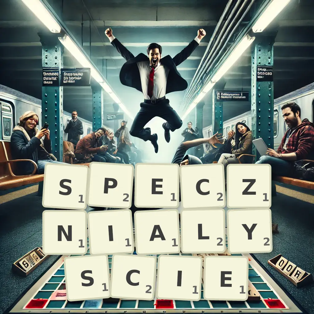 Słowa z liter SPĘCZNIAŁYŚCIE