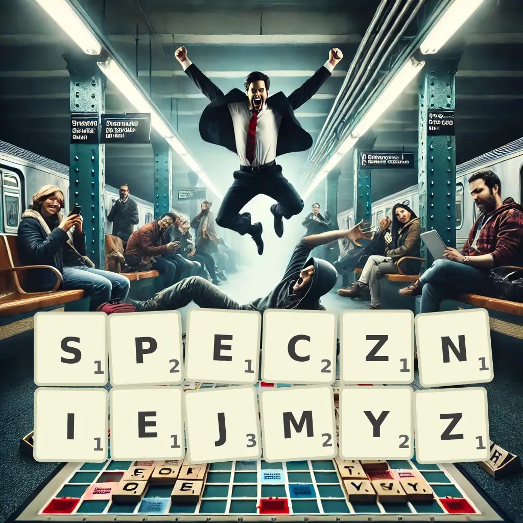Słowa z liter SPĘCZNIEJMYŻ