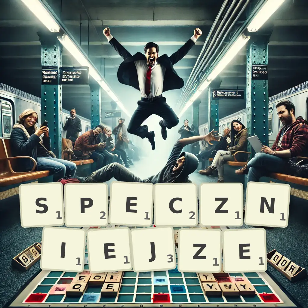 Słowa z liter SPĘCZNIEJŻE