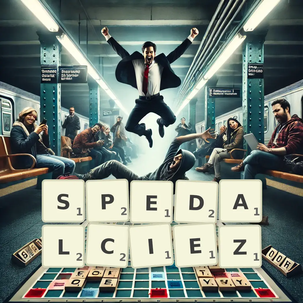 Słowa z liter SPEDALCIEŻ