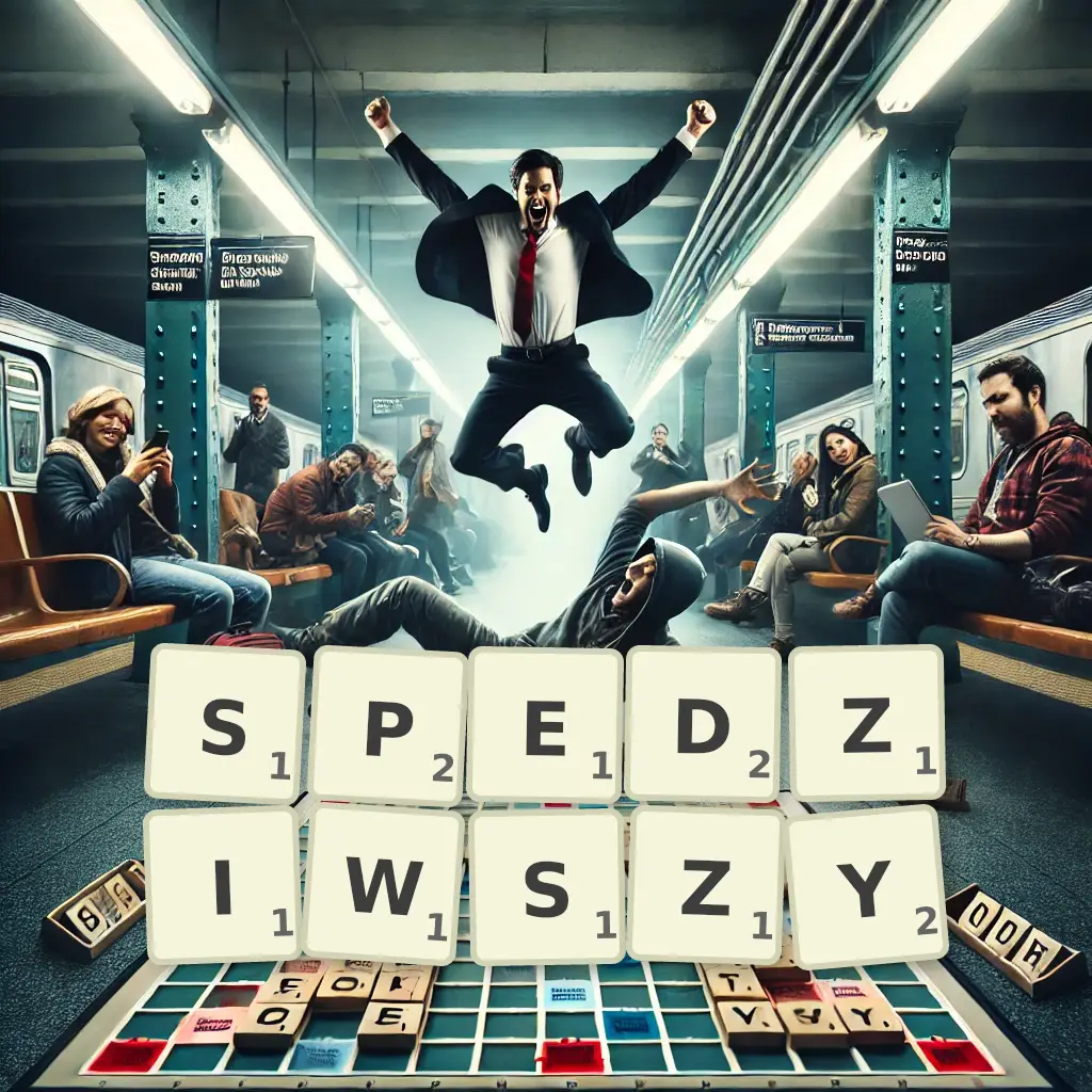 Słowa z liter SPĘDZIWSZY